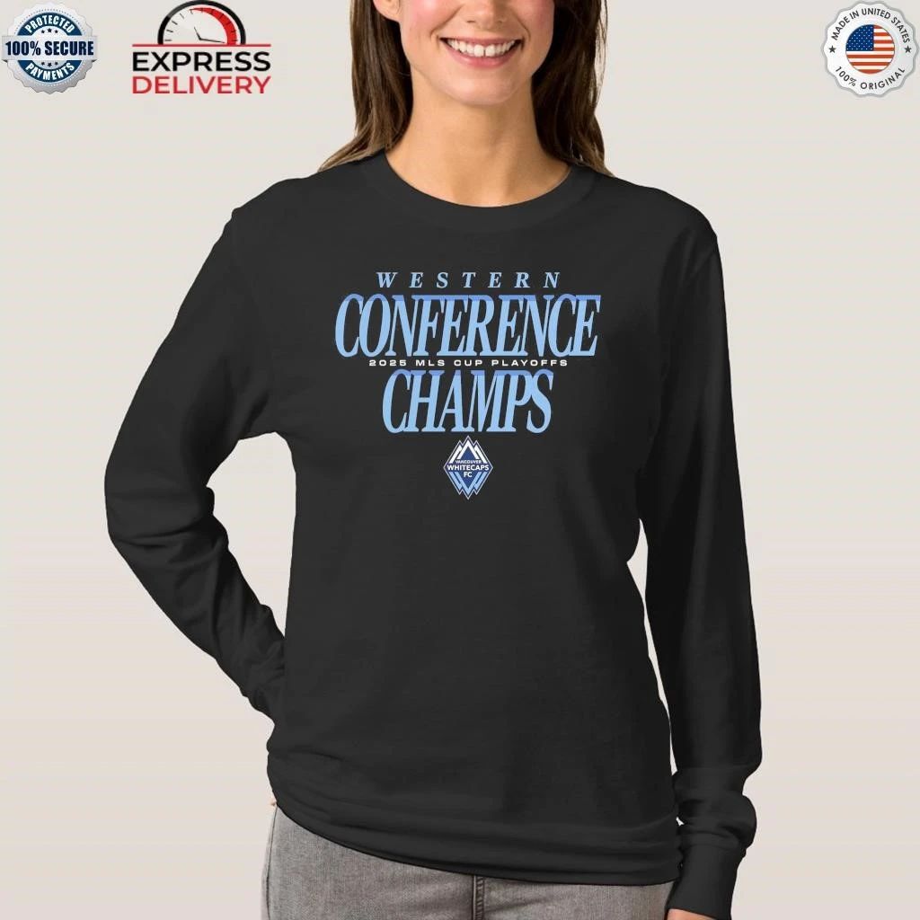 Vancouver Whitecaps FC 2025 MLS Western Conference Champions Shirt