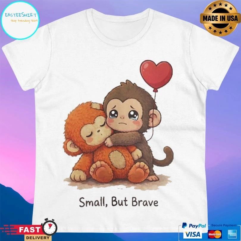 Baby Punch Monkey Small But Brave 2026 T-shirts