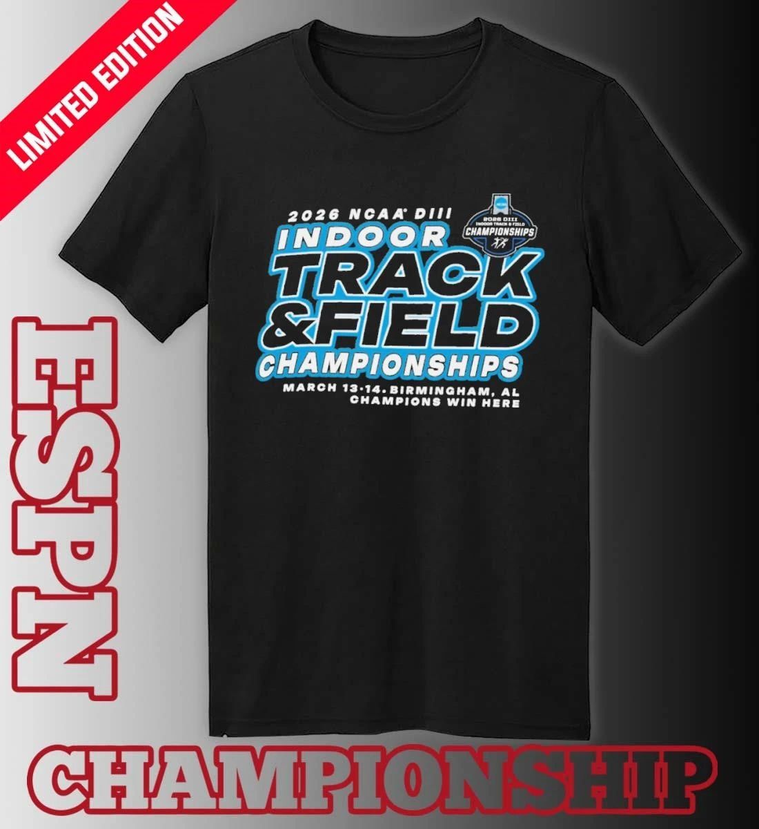March 13-14, 2026 NCAA DIII Indoor Track & Field Championships T-Shirt