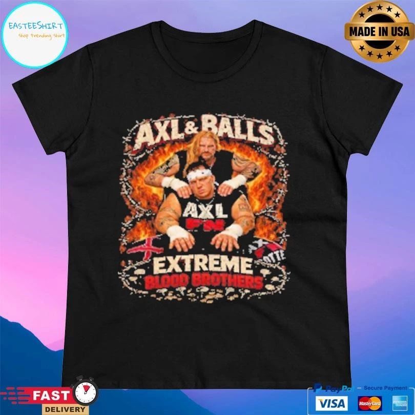 Axl And Balls Extreme Blood Brothers T-shirts