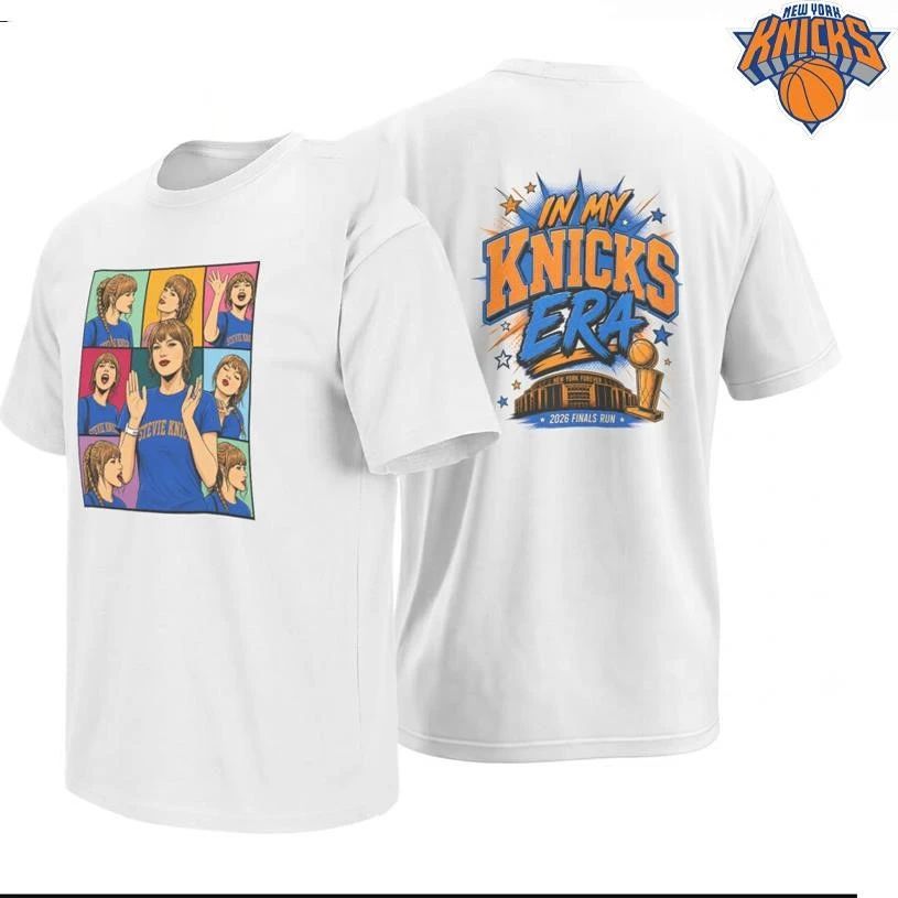 T.Swift In My Knicks Era New York NBA Finals 2026 Two Sided Shirt