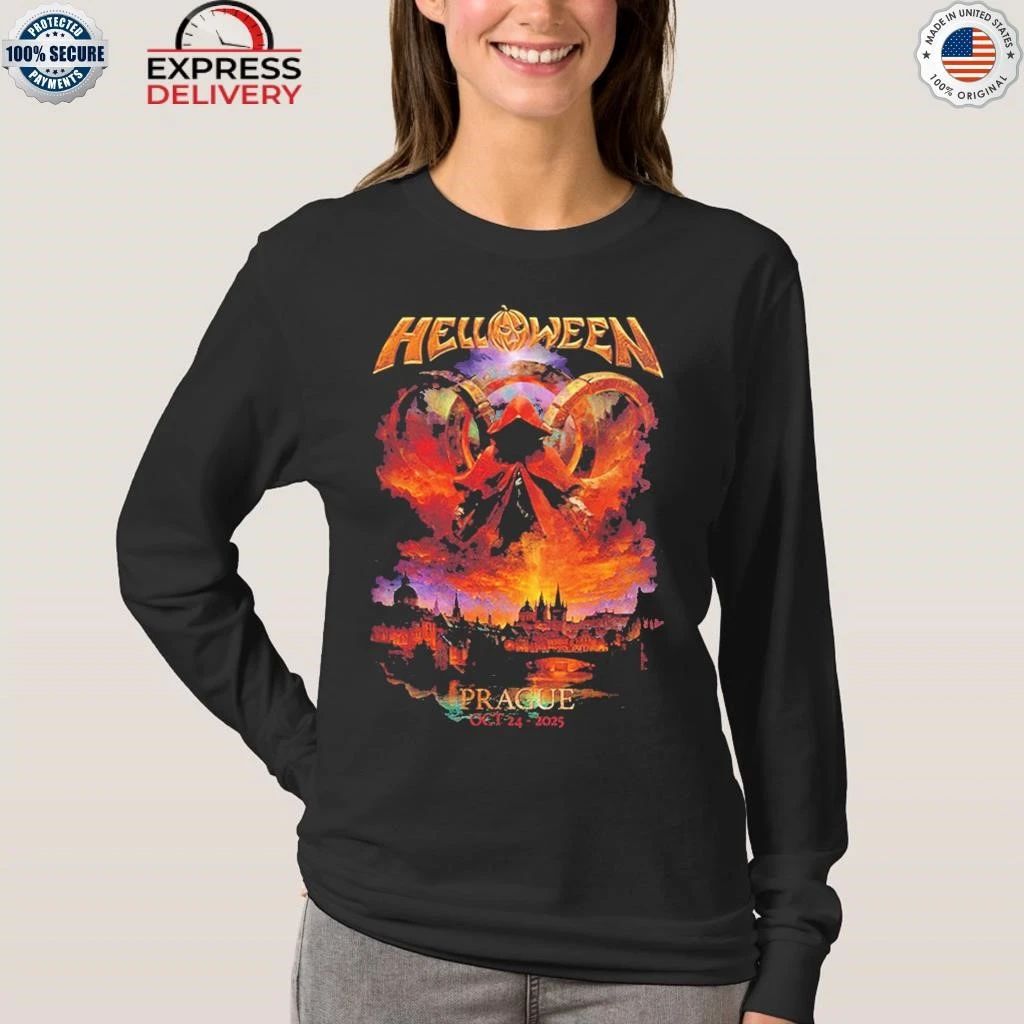 Helloween Prague Czech Republic 2025 Pop Up Shop On October 24 2025 Shirt
