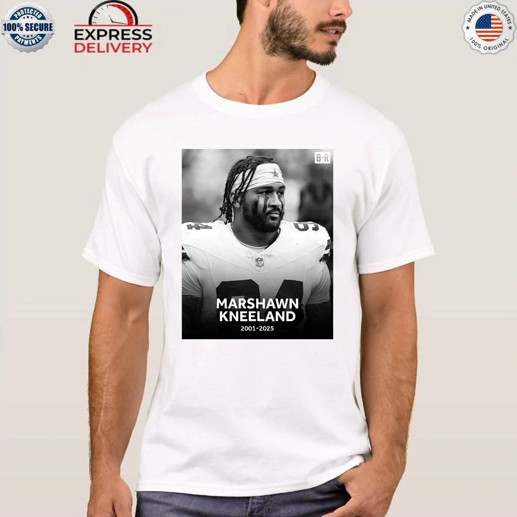 Cowboys announce DE Marshawn Kneeland has died at 24 years old 2001 – 2025 Bleacher Report Shirt