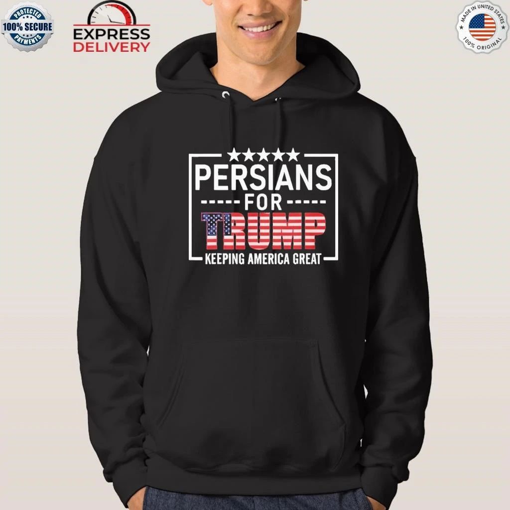 Persians For Trump Keeping America Great Shirt