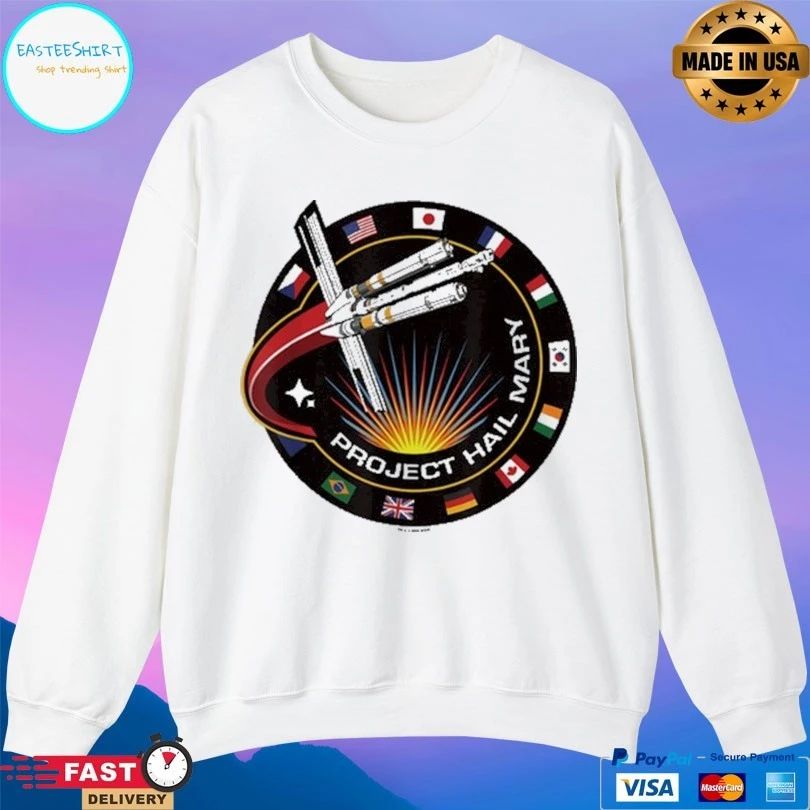 Project Hail Mary Spaceship Mission Badge 2026 T-shirts