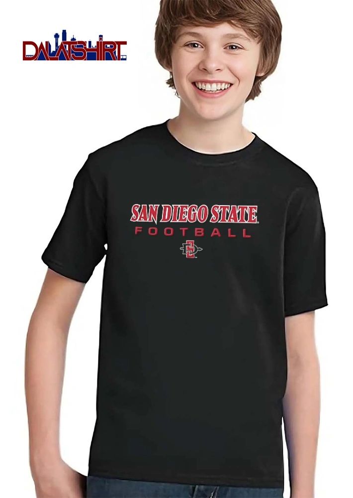 San Diego State Aztecs NCAA Football Interlocking Sd Spear Logo shirt