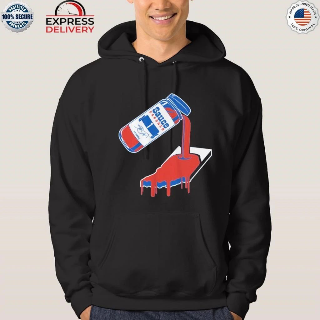 Ahmad Sauce Gardner Indy Sauce Bottle Shirt