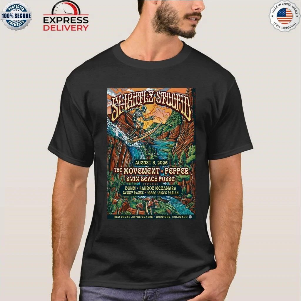 Slightly Stoopid Morrison CO 8.8.2026 Shirt