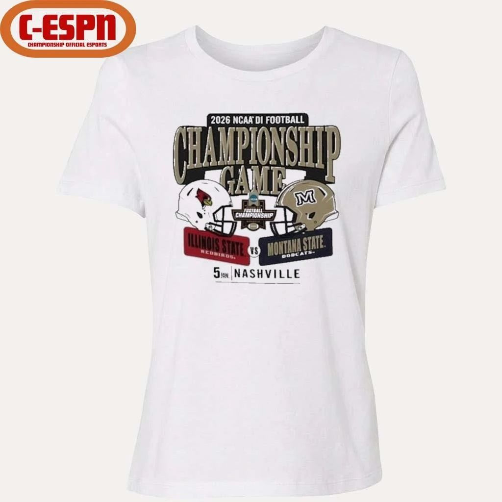 Illinois State vs. Montana State January 5, 2026 NCAA Division I Football Championship Game T-shirt