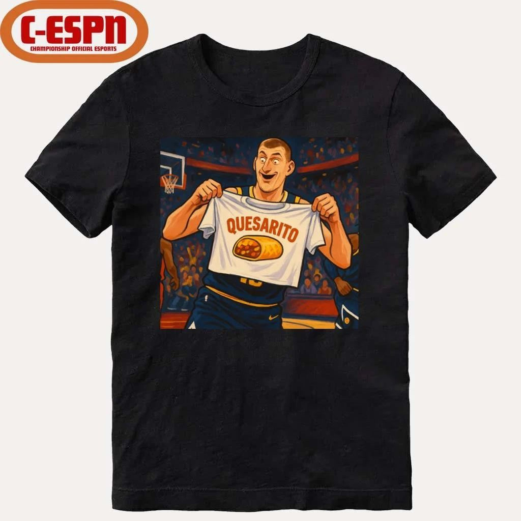Nikola Jokić with Quesarito Shirt