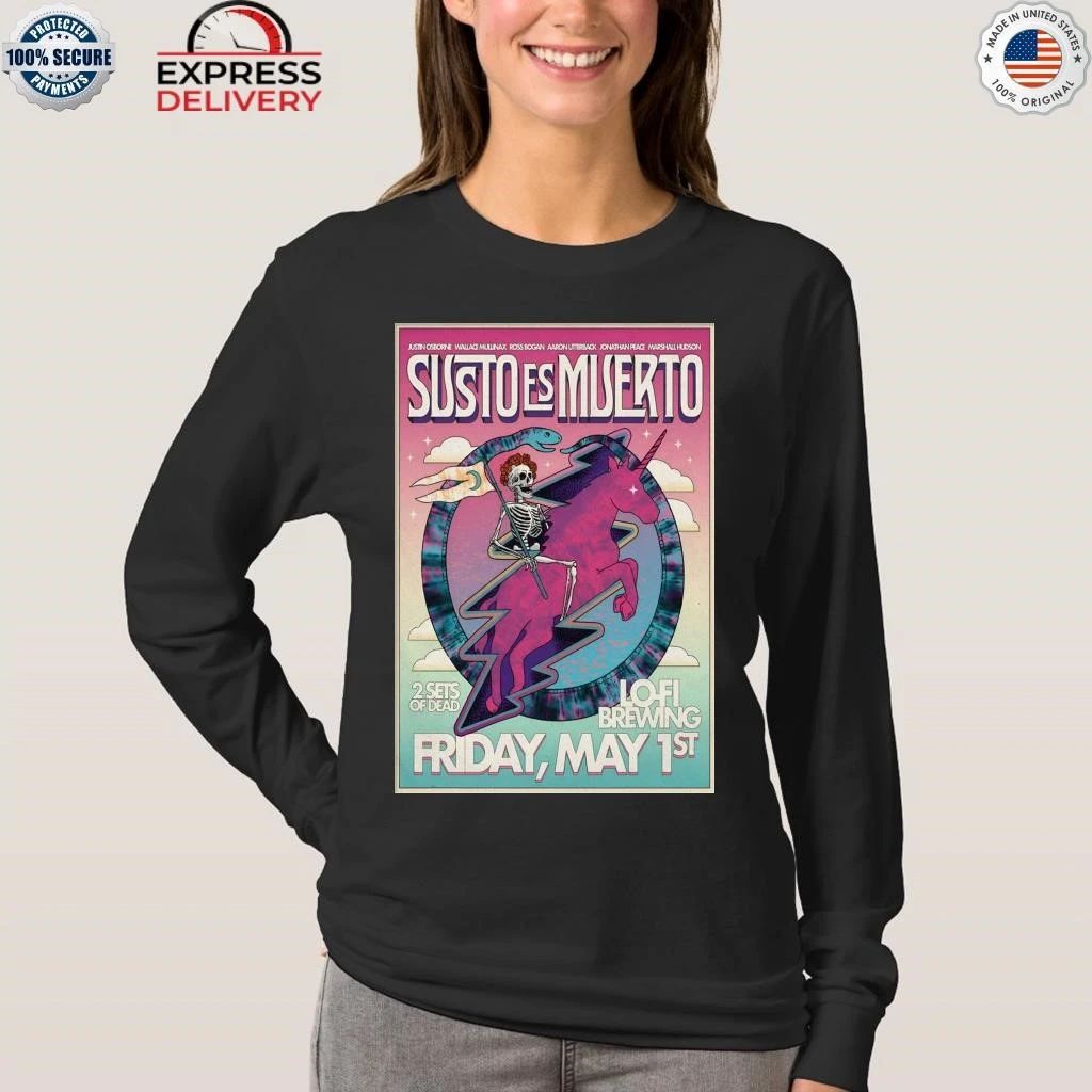 Susto Es Muerto May 1 2026 In Charleston SC Shirt