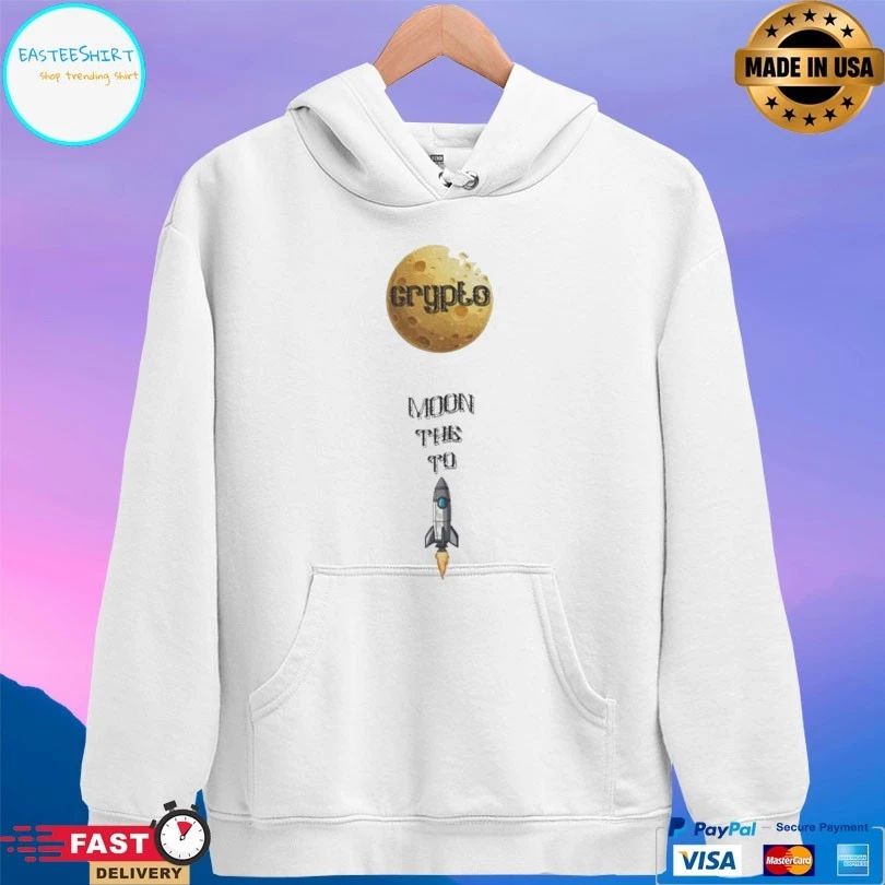 Crypto Mon The To Rocket T-shirt