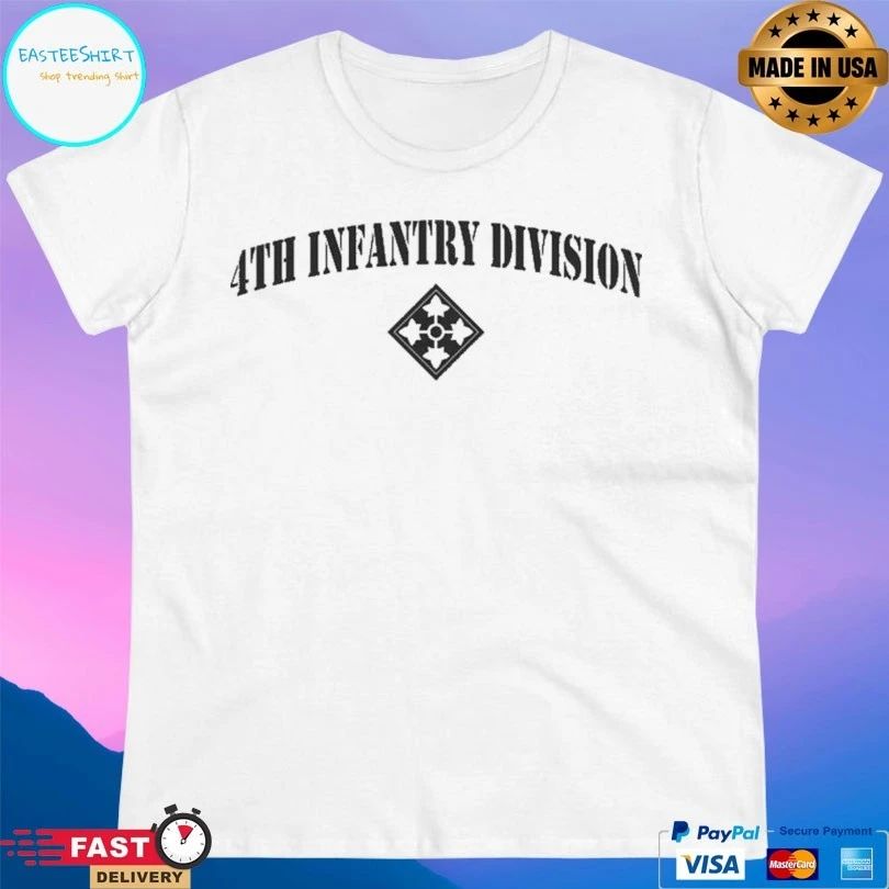 4th Infantry Division Subdued T-shirt