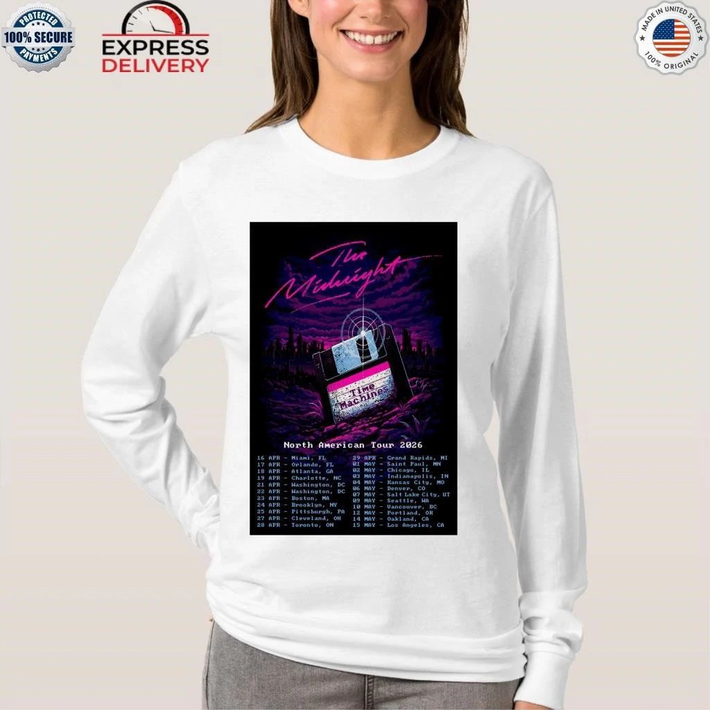 The Midnight North American Tour 2026 Shirt