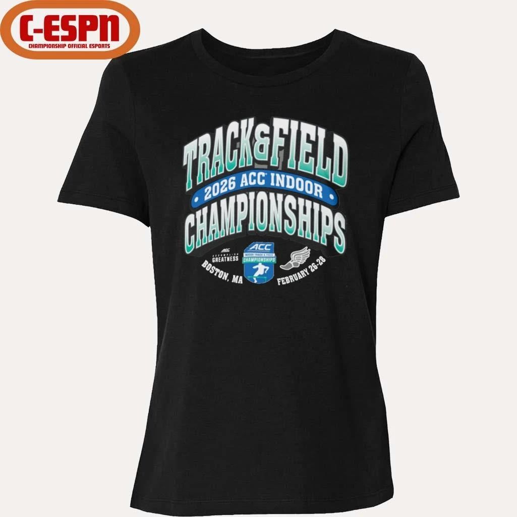 2026 ACC Men’s & Women’s Indoor Track & Field Championships shirt