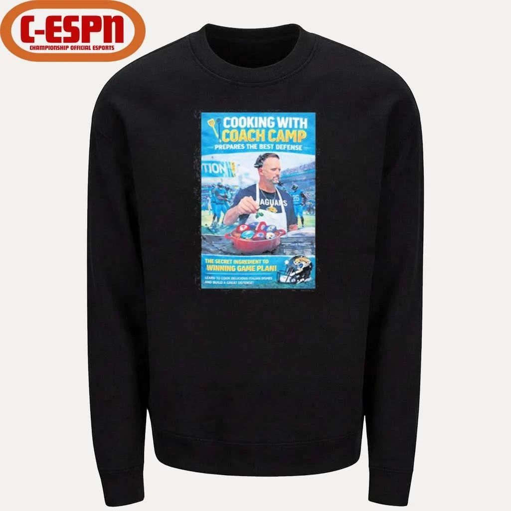 Cooking With Coach Camp Shirt