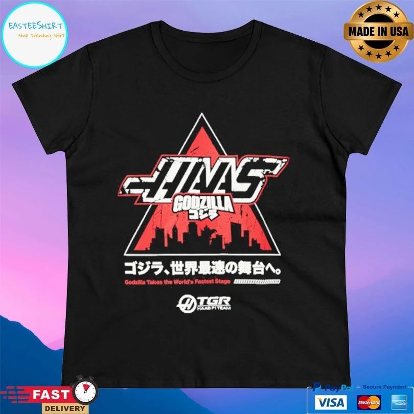 Godzilla X Haas Team Godzilla Takes The World’s Fastest Stage T-shirts