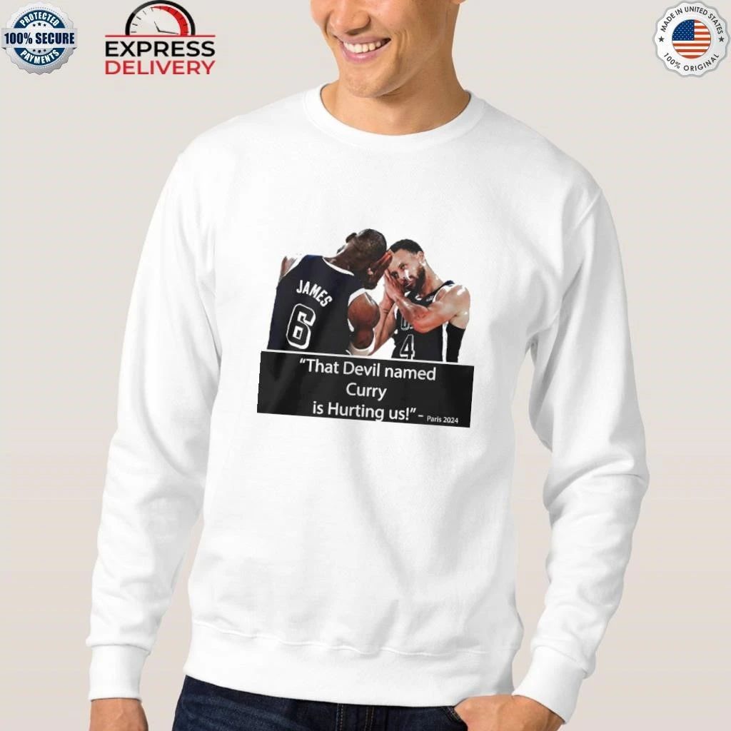 That Devil Named Curry Is Hurting Us Paris Shirt