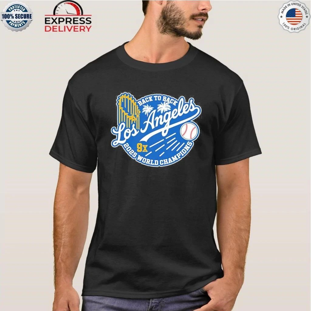 Los Angeles Baseball World Champs Acrostic Shirt