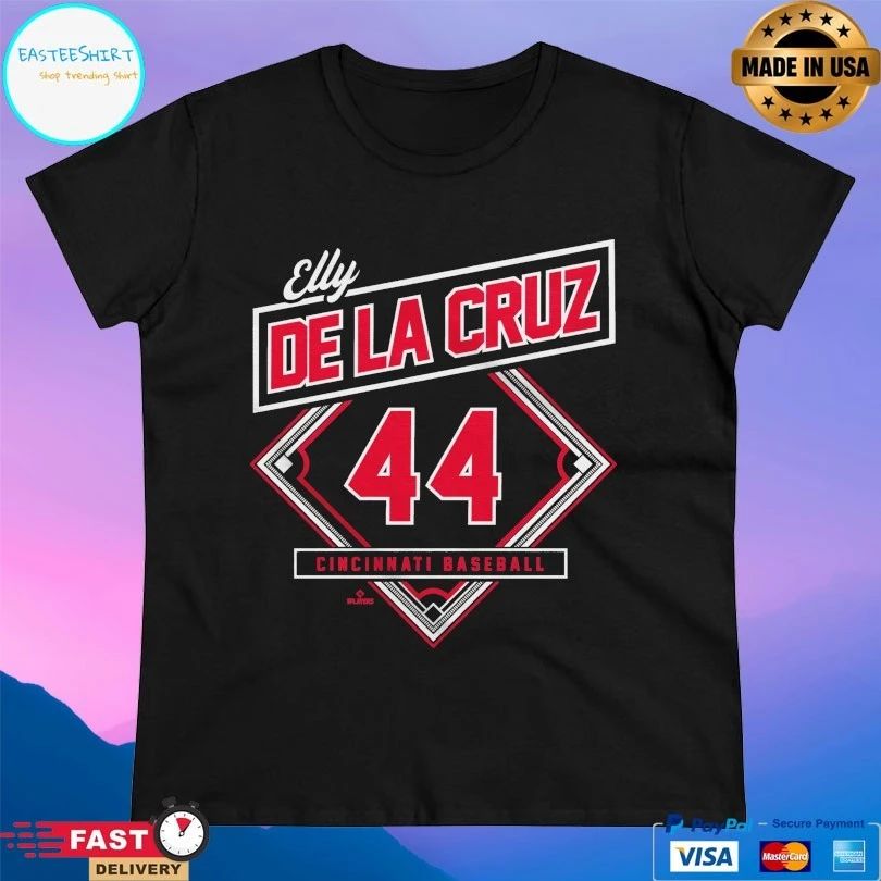 Elly De La Cruz 44 Cincinnati Baseball Classic Diamond T-shirts