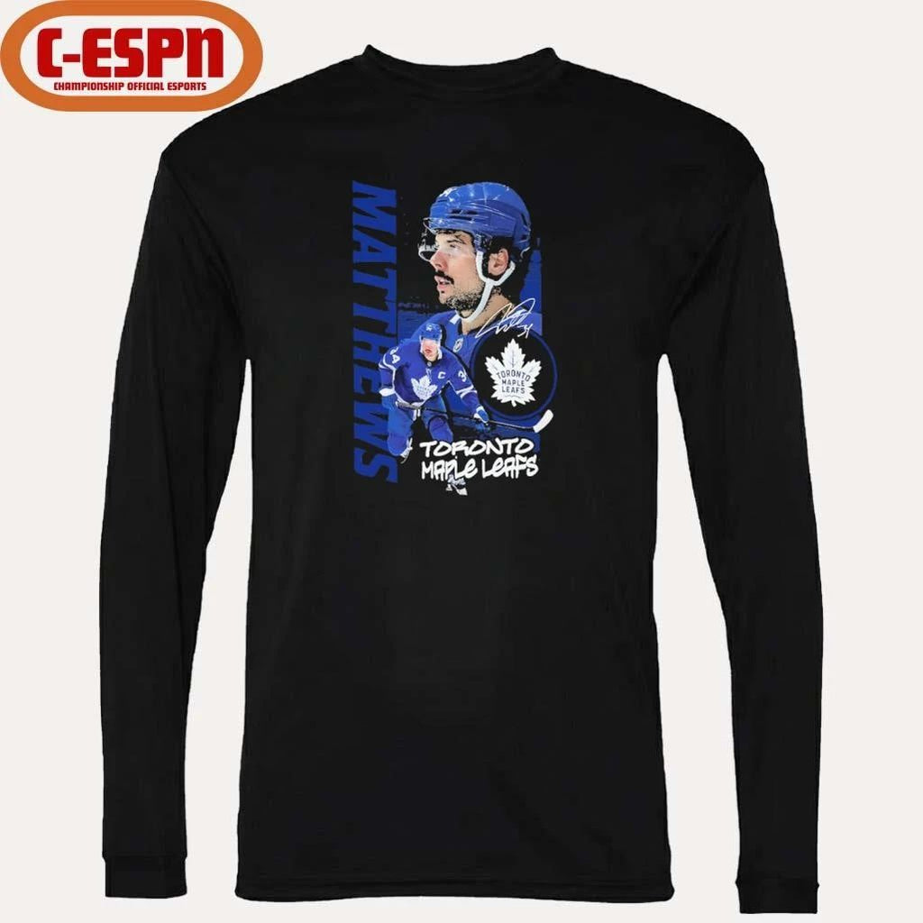 Auston Matthews Toronto Maple Leafs Vintage Playmaker T-Shirt