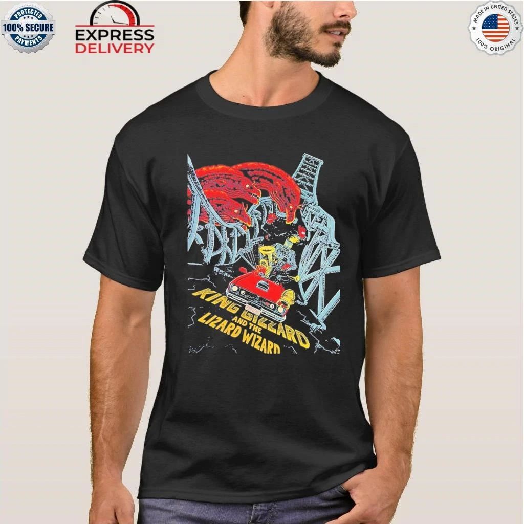 King Gizzard And the Lizard Wizard On December 9 2025 Poster For Princess Theatre In Brisbane Australia Shirt