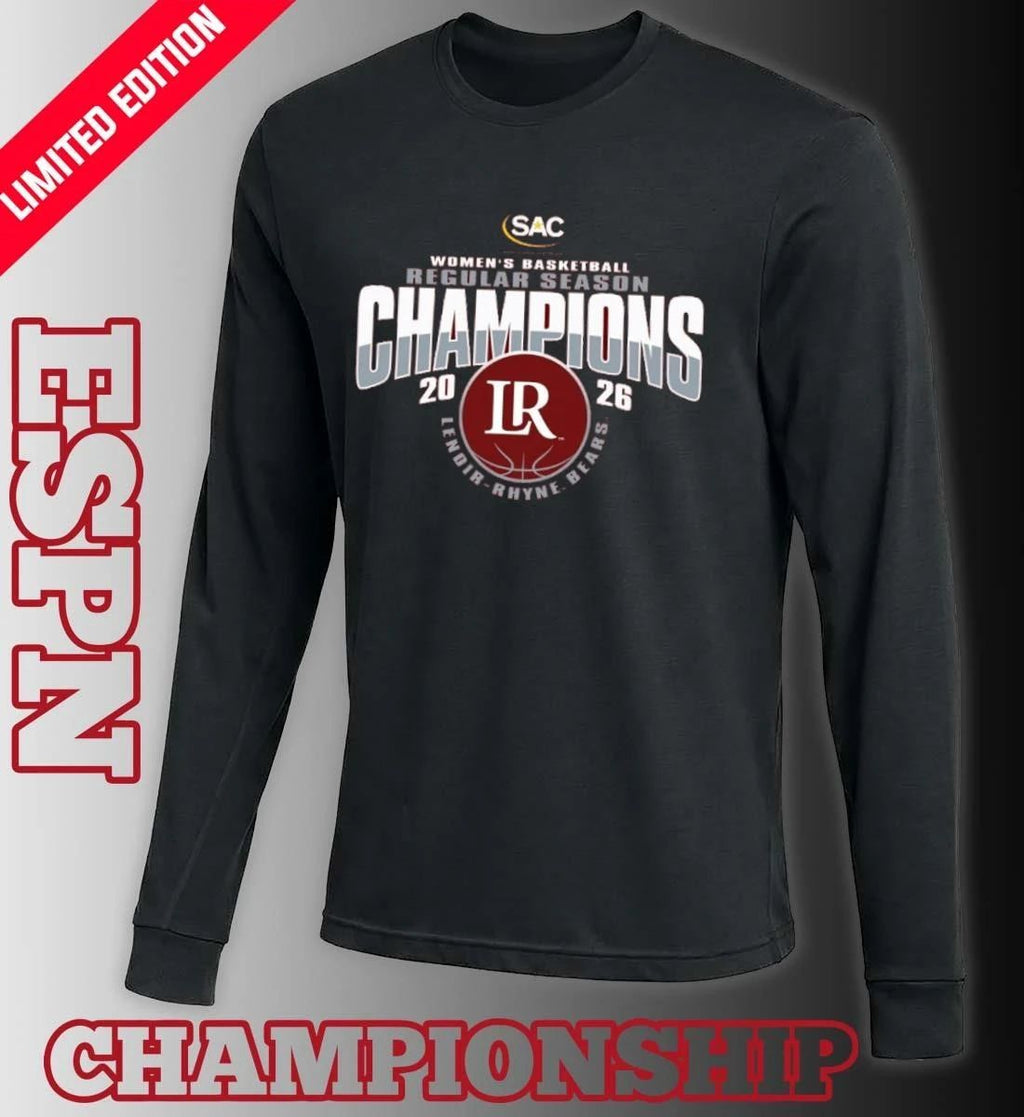 Lenoir-Rhyne University Women’s Basketball 2026 Regular Season Champions T-Shirt