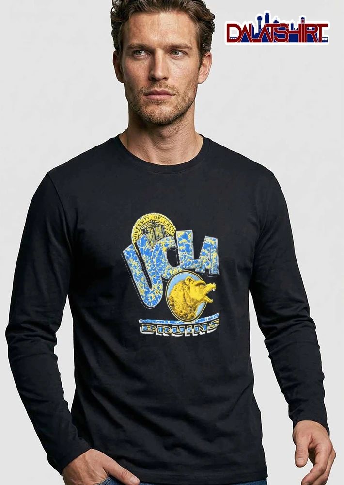 Ucla Bruins NCAA University Of California Distressed Vintage Seal Roaring Bear Head shirt