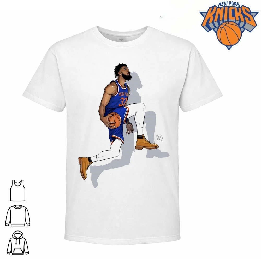Karl Anthony Towns KAT New York Knicks Timberland Boots Spidrauman Illustration NBA Finals 2026 Shirt