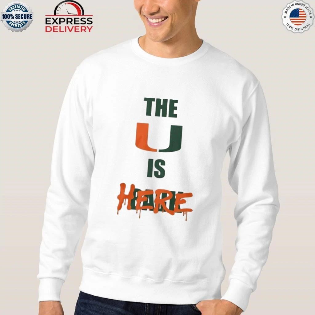 Hurricanes The U Is Here Shirt