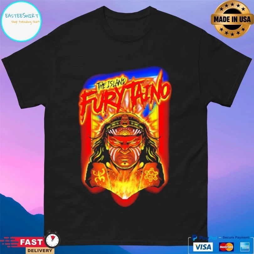 Islandfurytaino The Island Fury Taino T-shirts