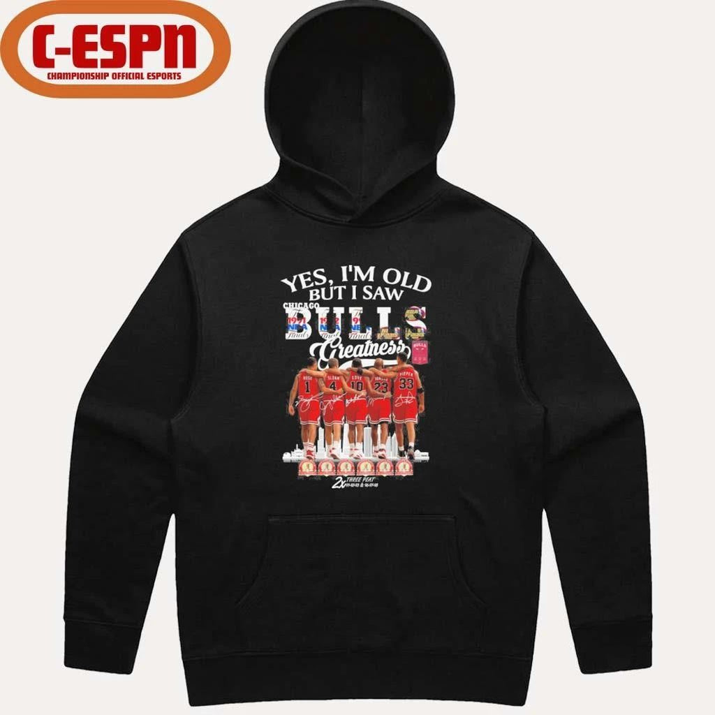 Yes, I’m Old But I Saw Chicago Bulls Greatness Legends Shirt