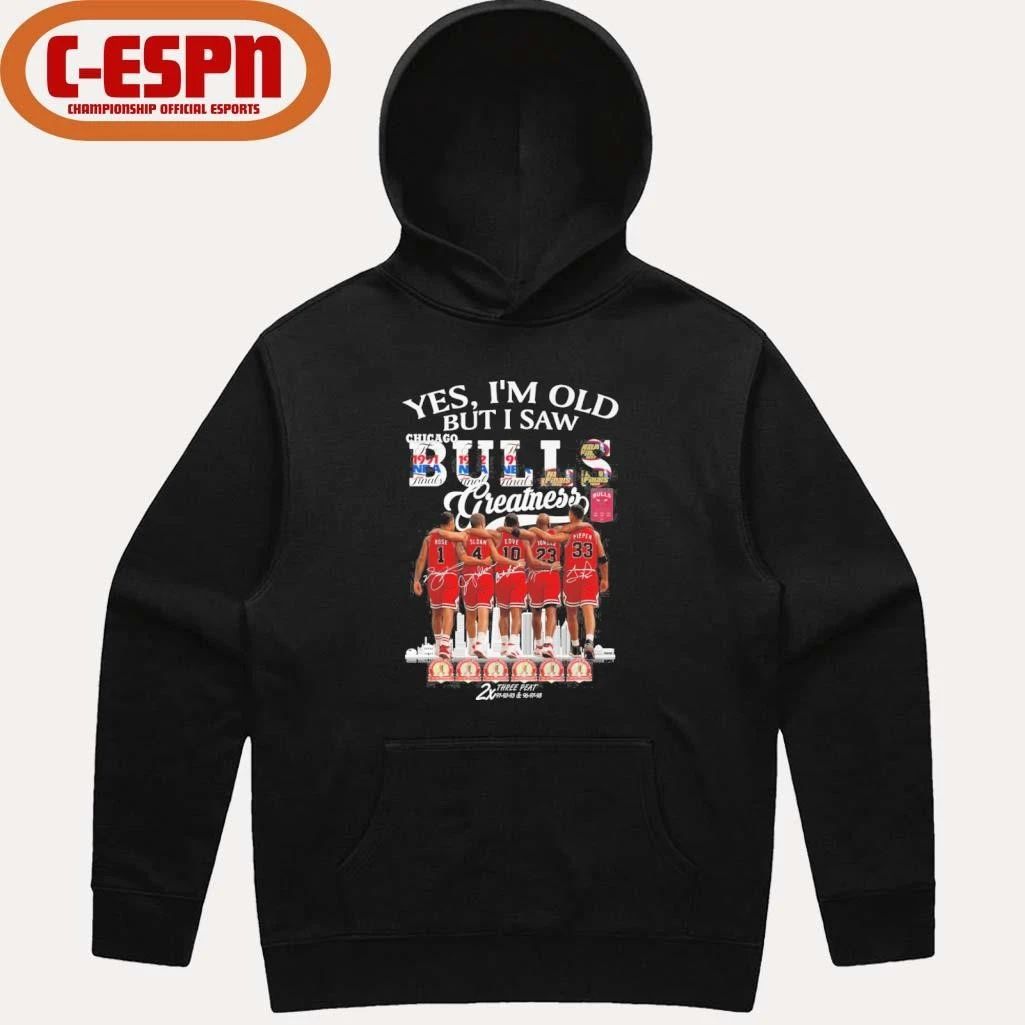 Yes, I’m Old But I Saw Chicago Bulls Greatness Legends Shirt