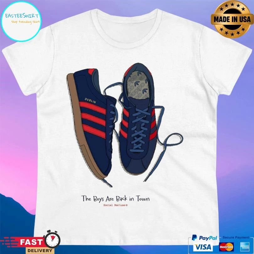 The Boys Are Back In Town Social Recluse T-shirts