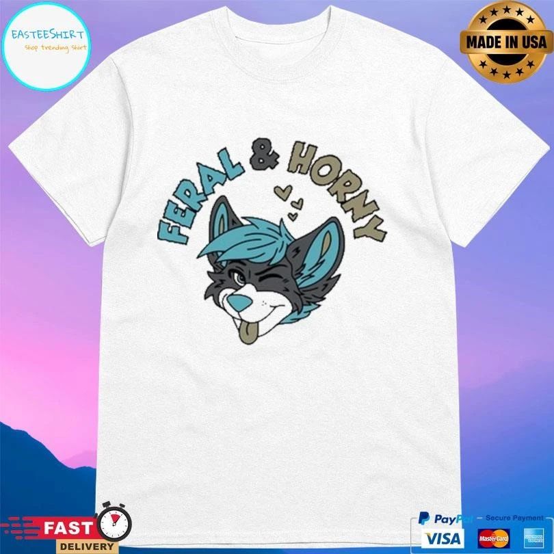 Feral And Horny Cartoon 2026 T-shirts