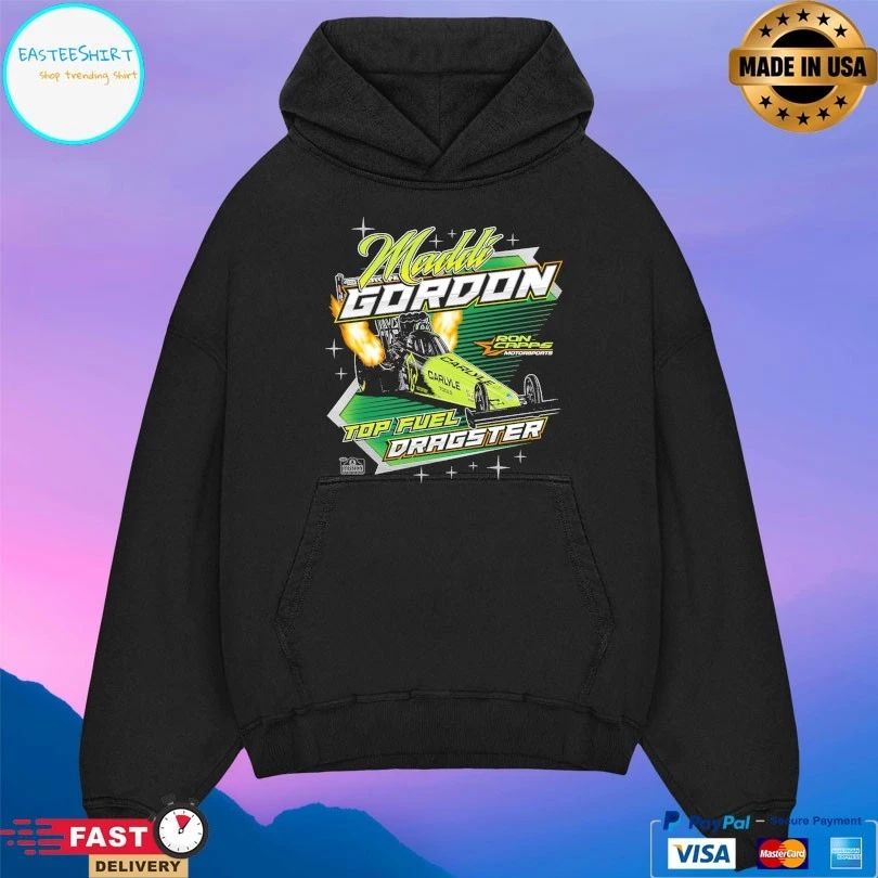 Maddi Gordon Top Fuel Dragster Ron Capps Motorsports 2026 T-shirts