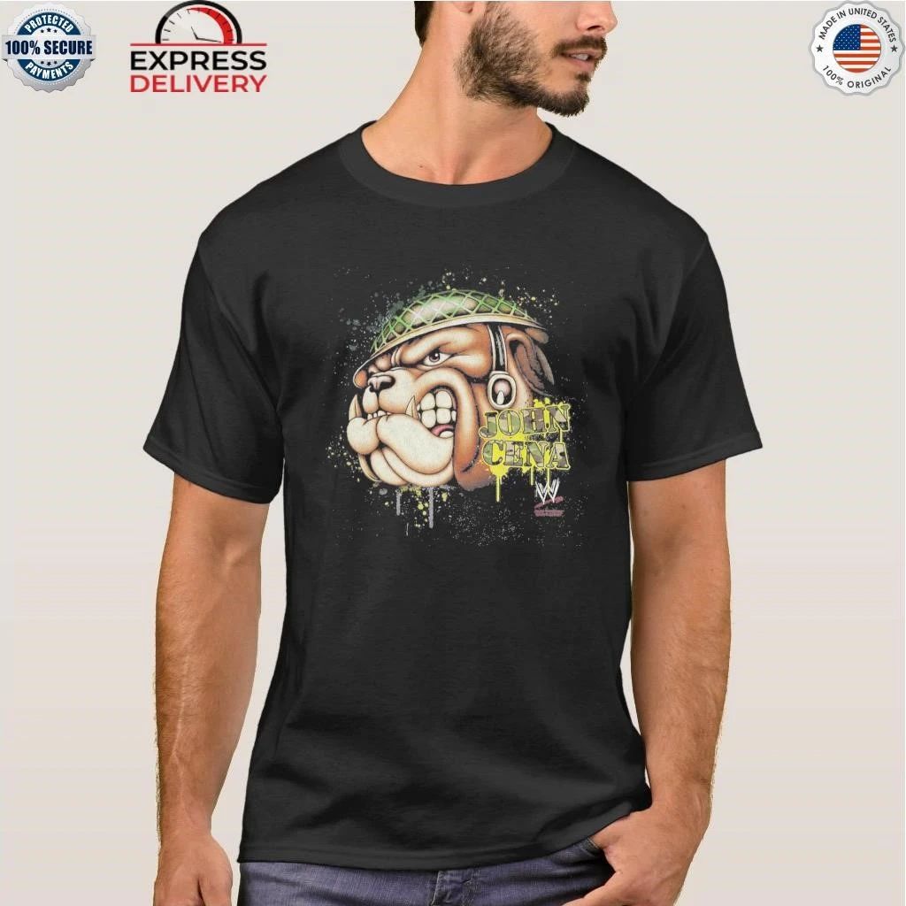 John Cena Snow Wash Bulldog Shirt