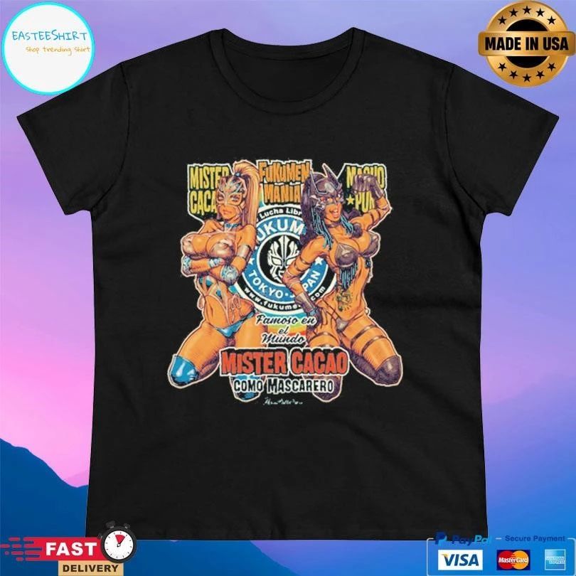 Mister Cacao X Rockin’ Jelly Bean Como Mascarero T-shirts