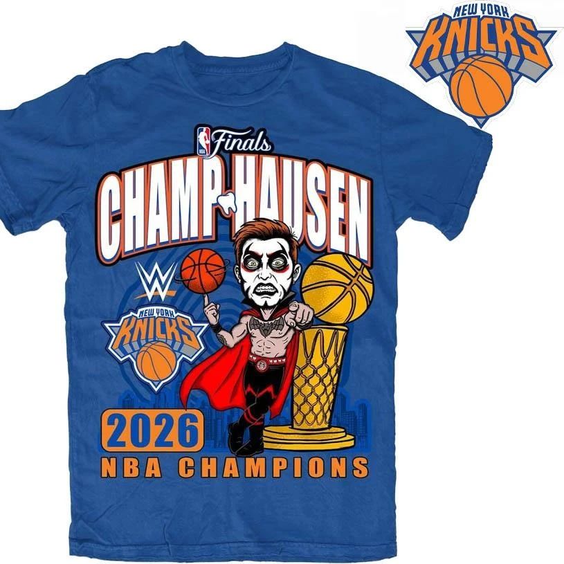 Danhausen x New York Knicks 2026 NBA Finals Champions Shirt