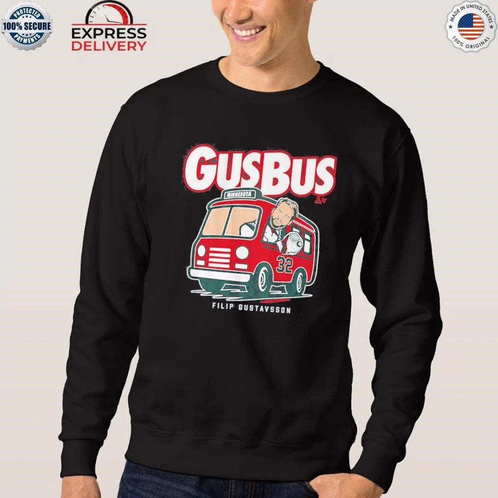 Filip Gustavsson Hop On The Gus Bus Shirt