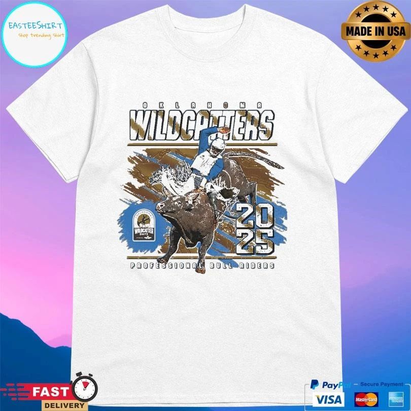 Oklahoma Wildcatters 2025 Event Professional Bull Riders T-shirts
