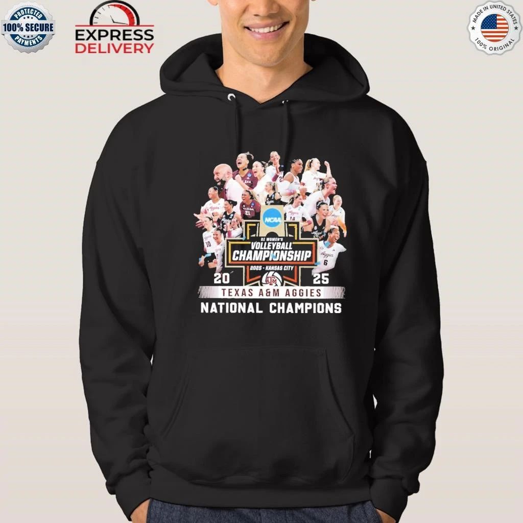 Texas Aggies Volleyball National Champions 2025 Shirt