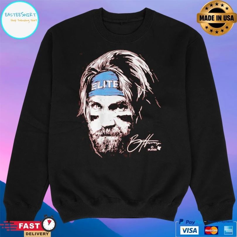 Bryce Harper Elite Philadelphia Phillies Signature Face 2026 T-shirts