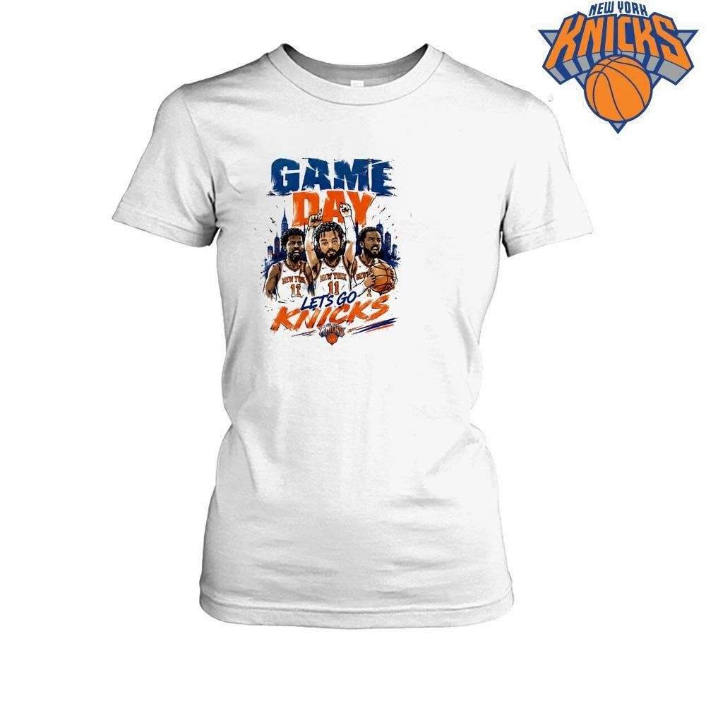Game Day Lets Go Knicks New York Basketball Skyline NBA Finals 2026 Shirt