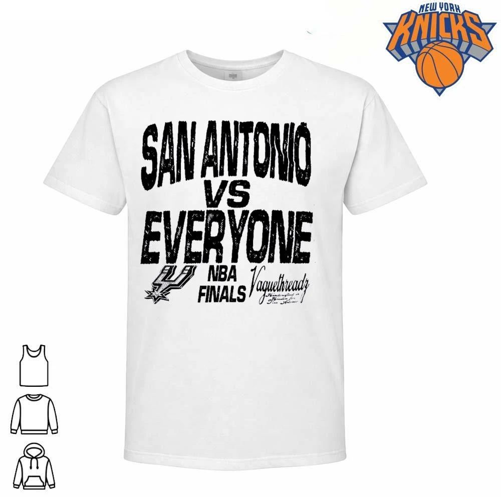 San Antonio Vs Everyone Spurs Basketball Vaguethreadz Vintage Graphic NBA Finals 2026 Shirt