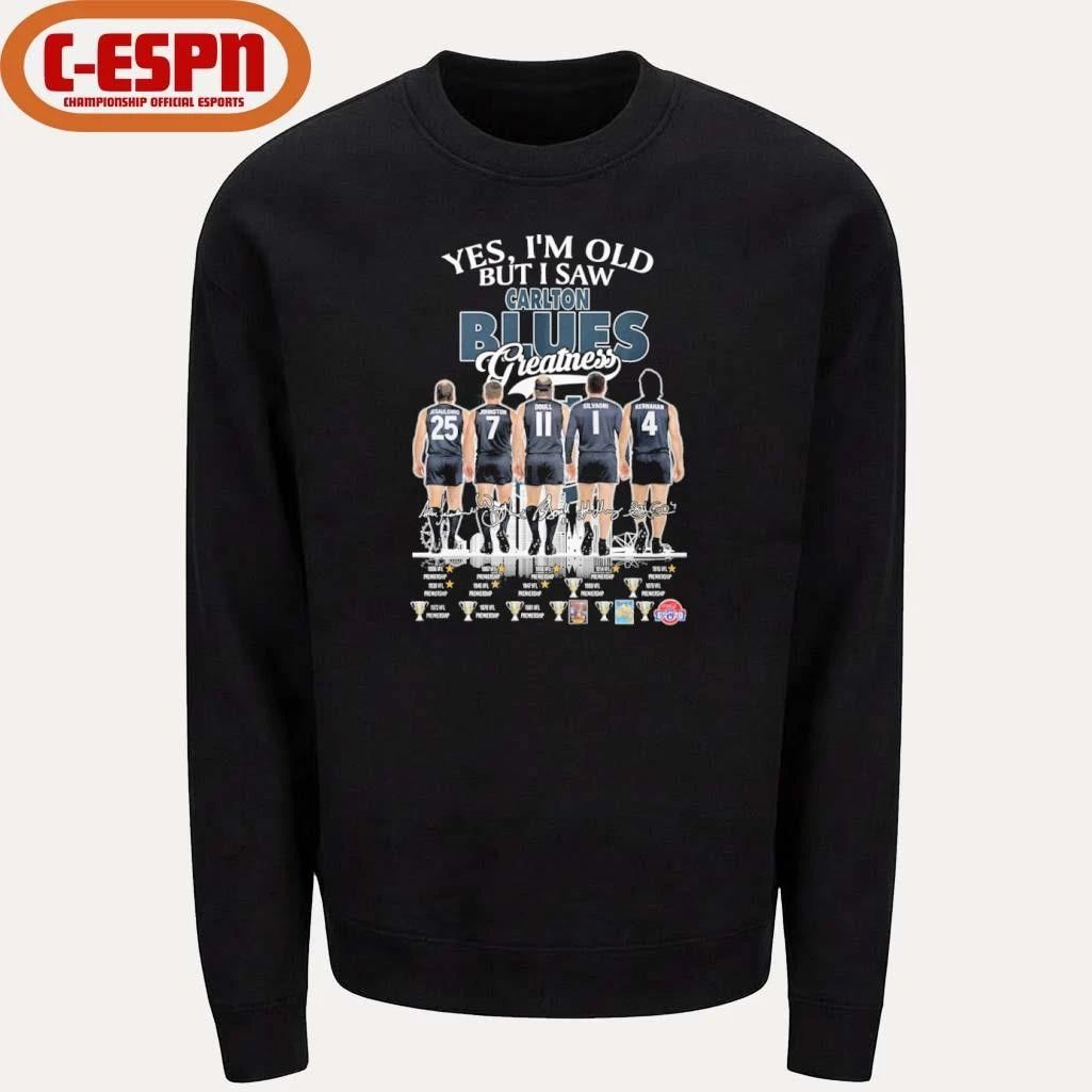 Yes, I’m Old But I Saw Carlton Blues Greatness Shirt
