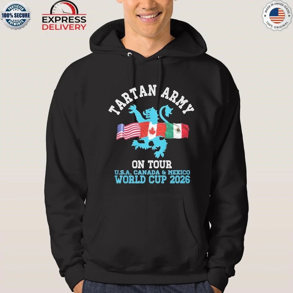Tartan Army on Tour Scotland World Cup 2026 Shirt