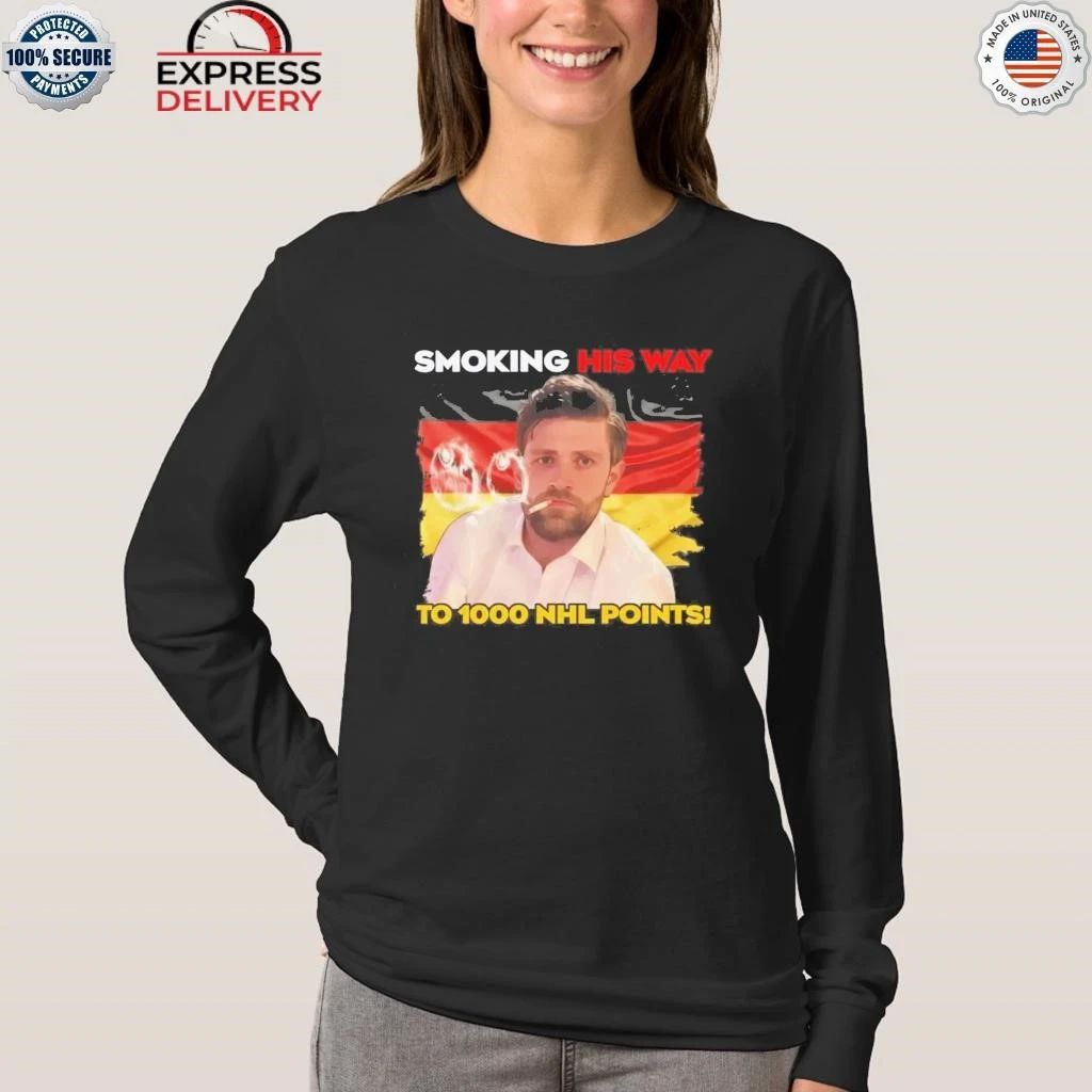 Smoking His Way To 1000 Points Shirt