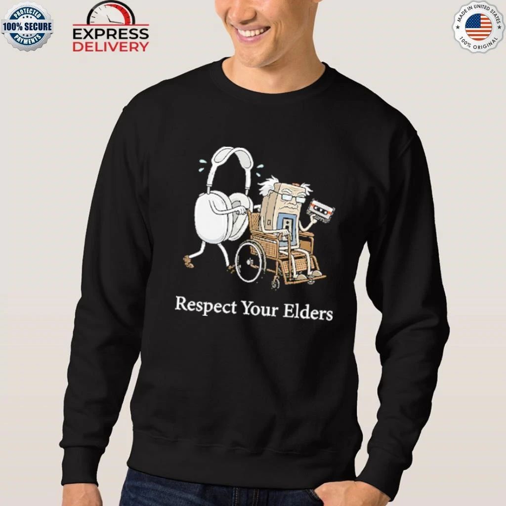 Gaming & Tech Focus Respect Your Elders Shirt