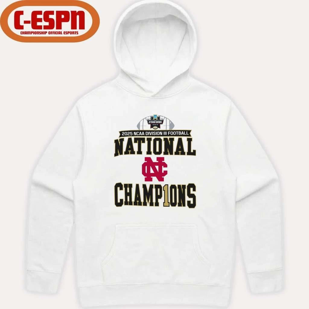 North Central College 2025 NCAA DIII Football National Champions T-Shirt